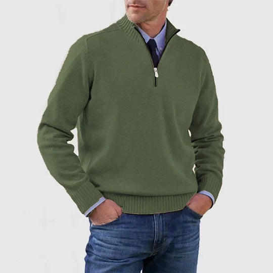 Ben - Warm and Modern Half-Zip Sweater