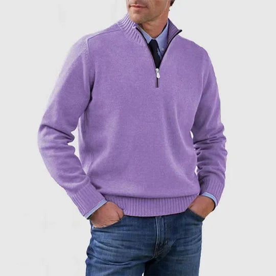 Ben - Warm and Modern Half-Zip Sweater