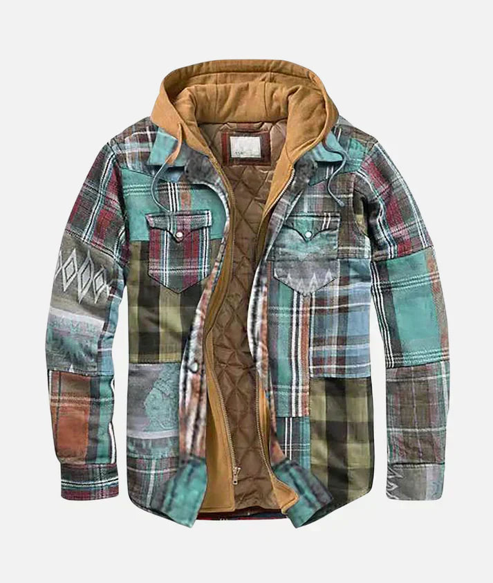 Novaro™ | Patchwork Check Jacket