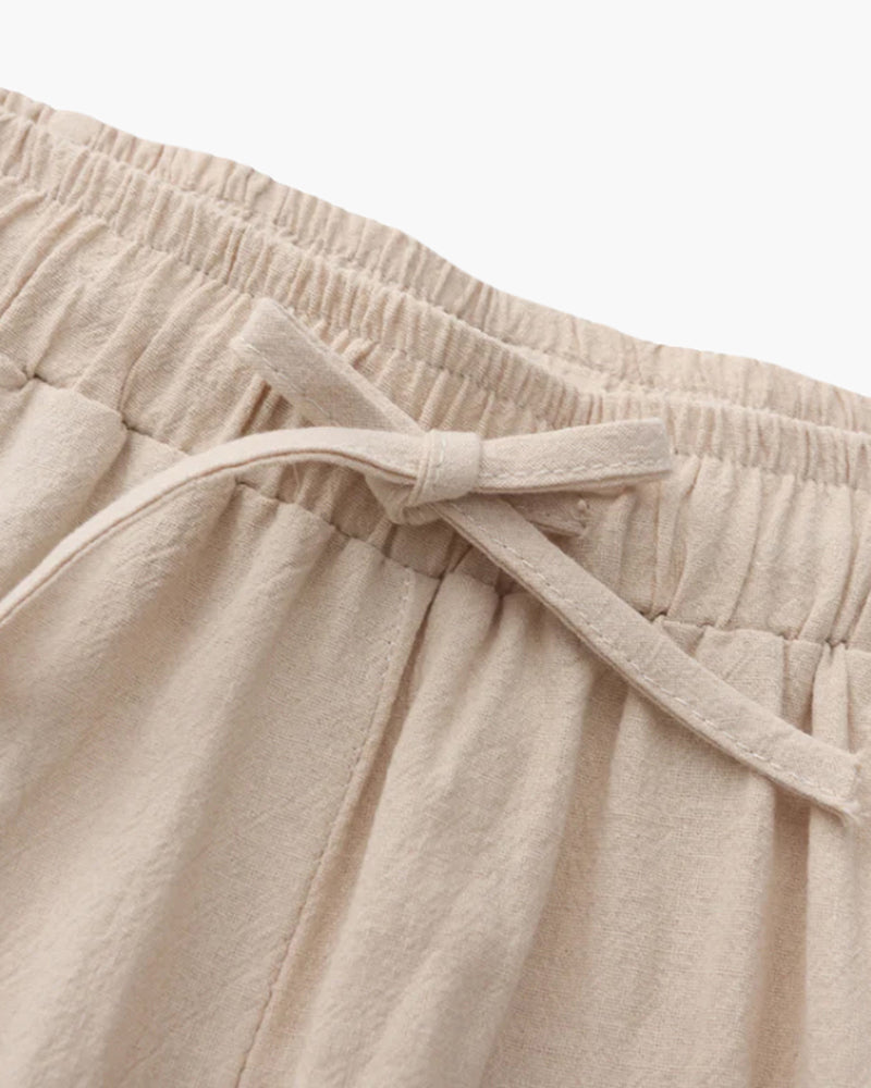 Capri Linen Pants