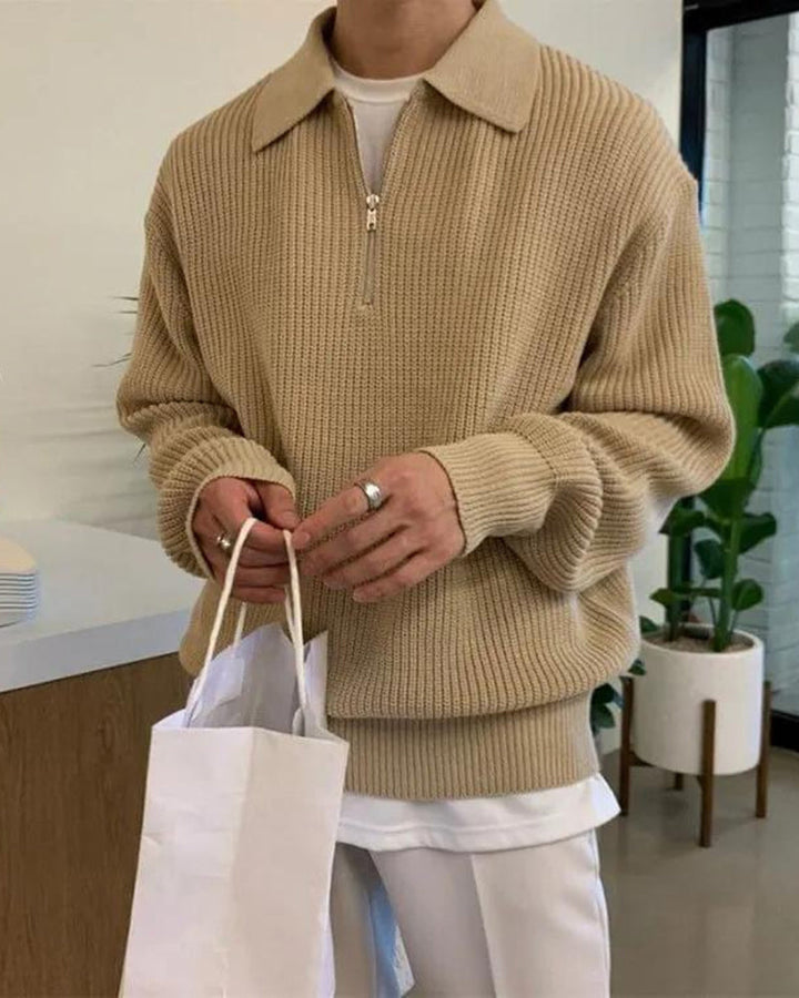 Casual Polo Pullover