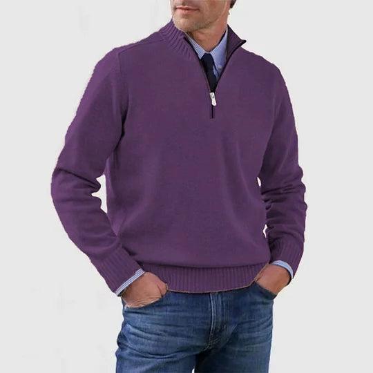Ben - Warm and Modern Half-Zip Sweater
