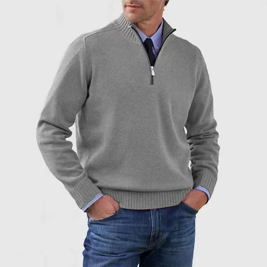 Ben - Warm and Modern Half-Zip Sweater
