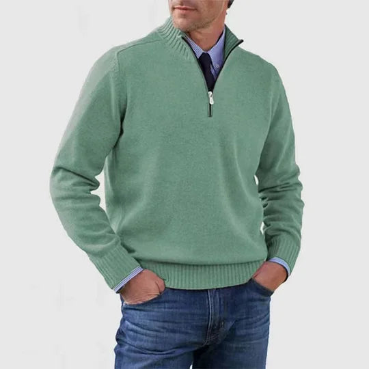 Ben - Warm and Modern Half-Zip Sweater