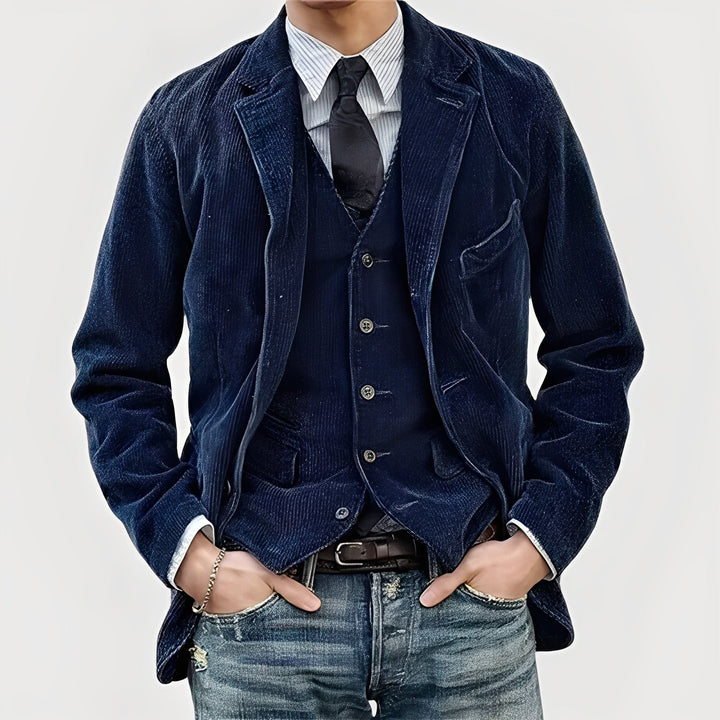 Vintage corduroy jacket & waistcoat