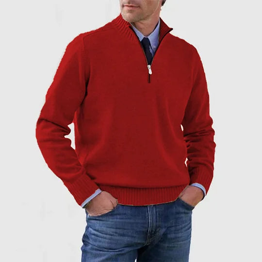 Ben - Warm and Modern Half-Zip Sweater