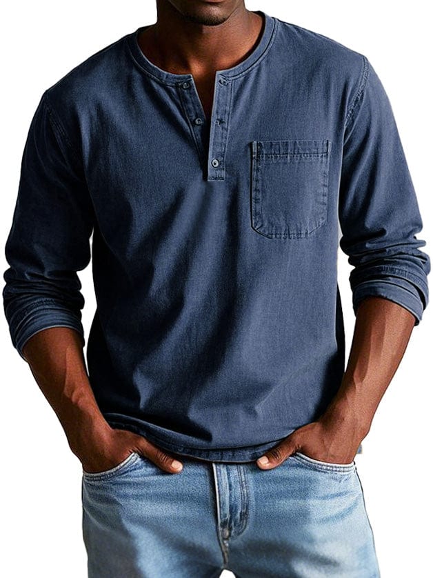 Frederik | Vintage Henley Sweater