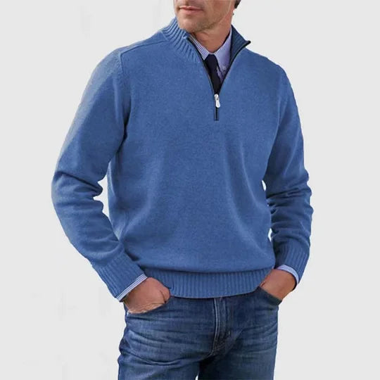 Ben - Warm and Modern Half-Zip Sweater