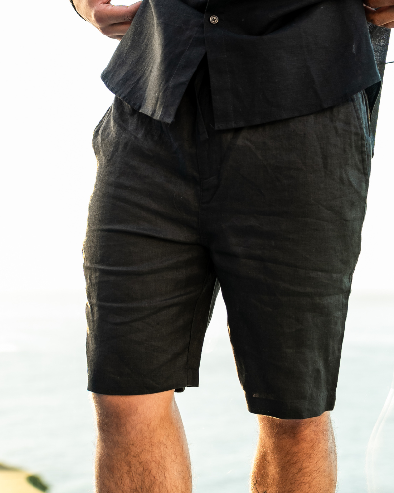 Santorino Premium Linen Shorts