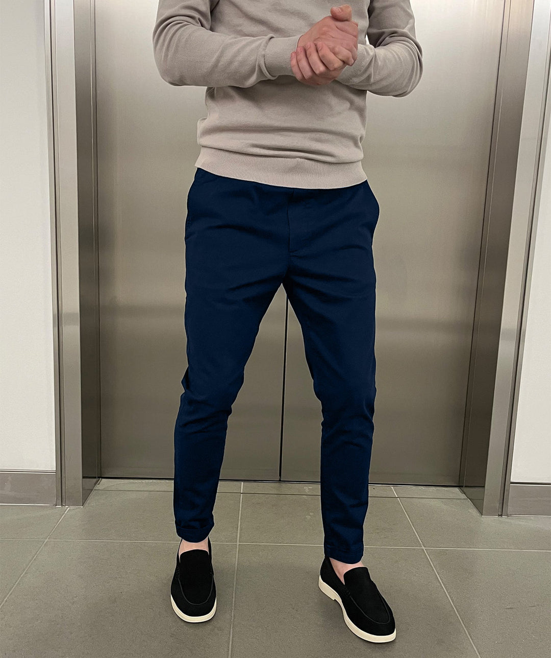 Slim Fit Stretch Chino Pants