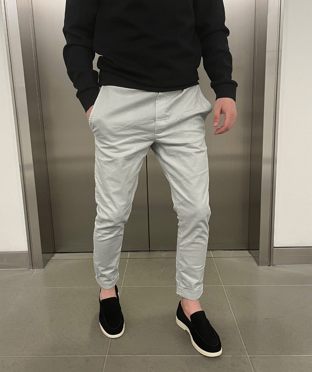 Slim Fit Stretch Chino Pants
