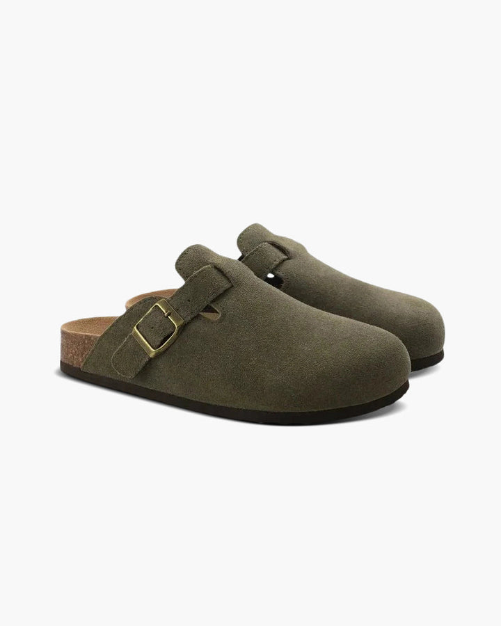 Suede Classic Clogs