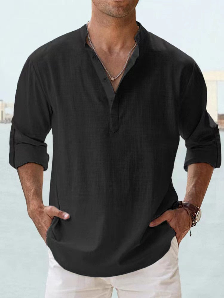 Casa Breathable Linen Shirt