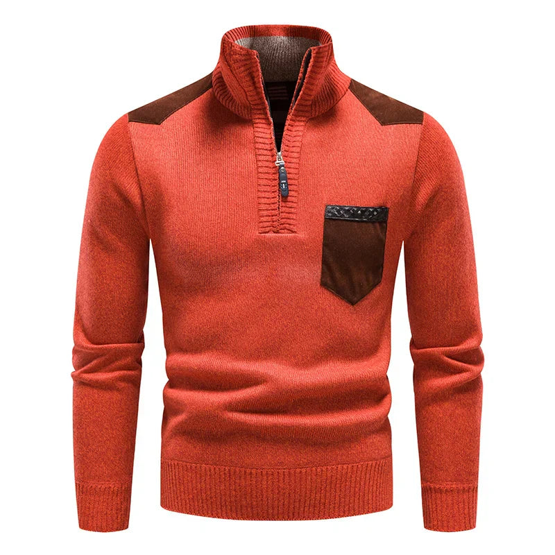 The Premium Men's Fleece Sweater with Zipper