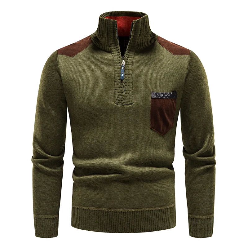 The Premium Men's Fleece Sweater with Zipper