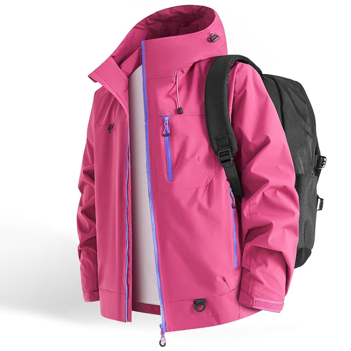 DriftEdge - Waterproof Hiking Jacket with Zipper