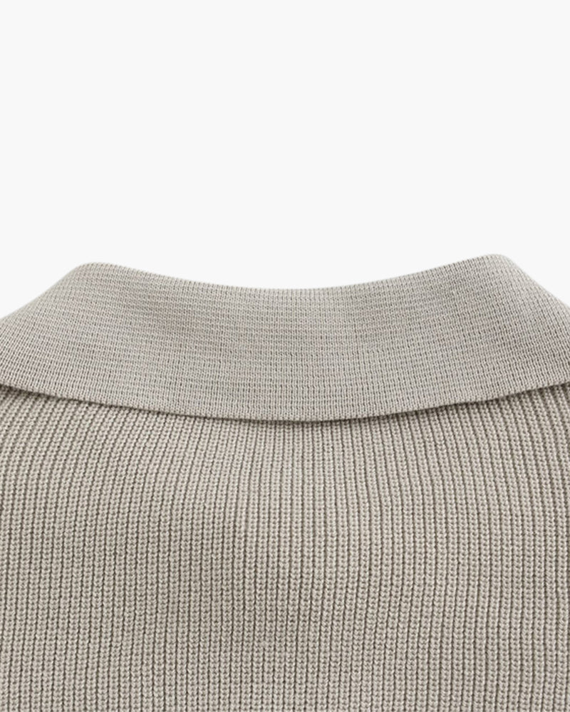 Casual Polo Pullover