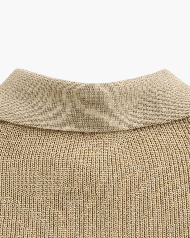 Casual Polo Pullover