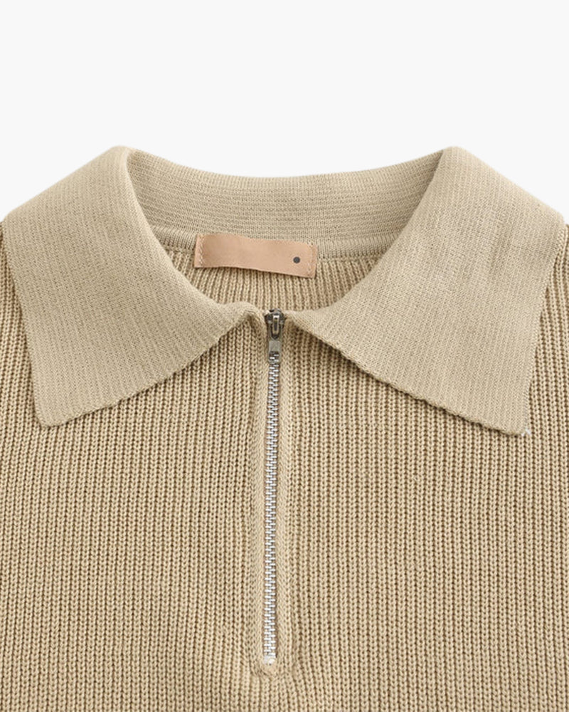 Casual Polo Pullover