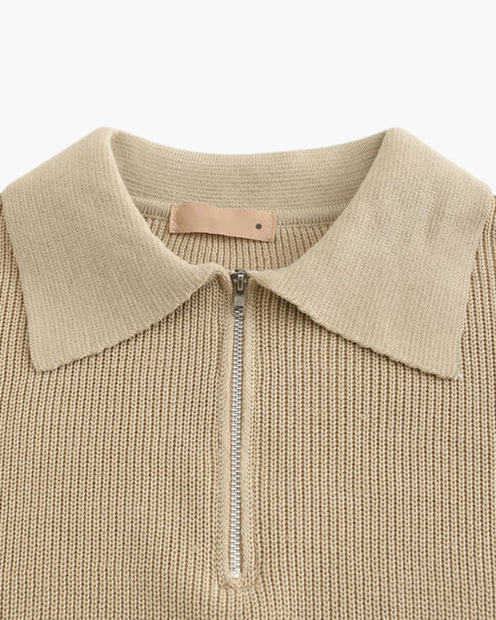 Casual Polo Pullover