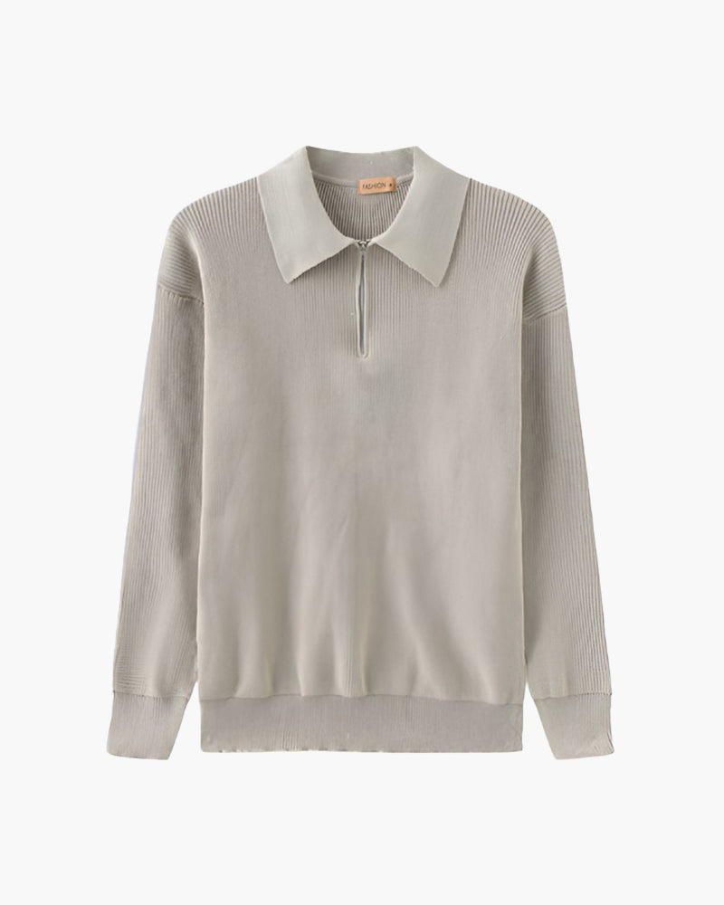 Casual Polo Pullover