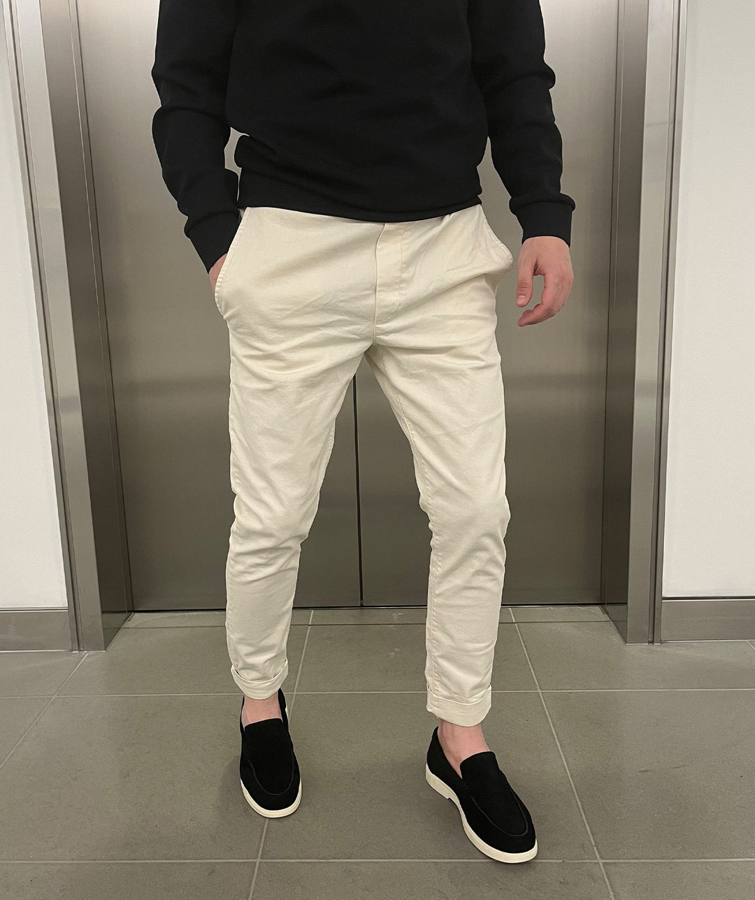 Slim Fit Stretch Chino Pants