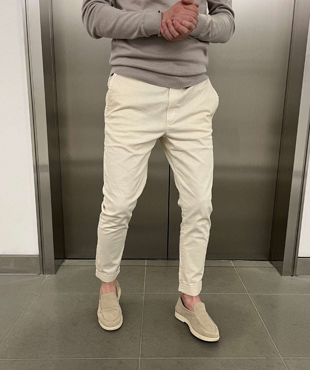 Slim Fit Stretch Chino Pants