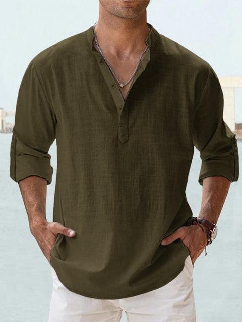Casa Breathable Linen Shirt