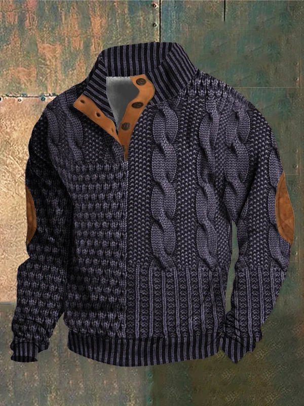 Heiko | Printed Heating Sweater