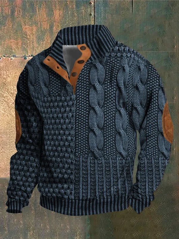 Heiko | Printed Heating Sweater