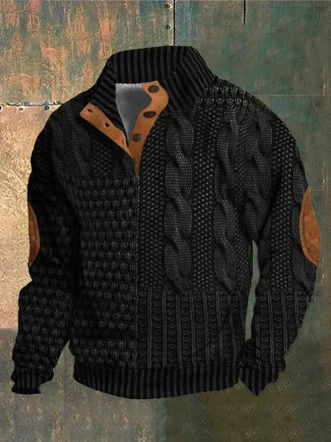 Heiko | Printed Heating Sweater