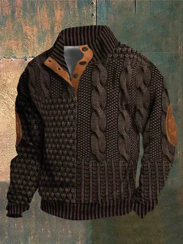 Heiko | Printed Heating Sweater