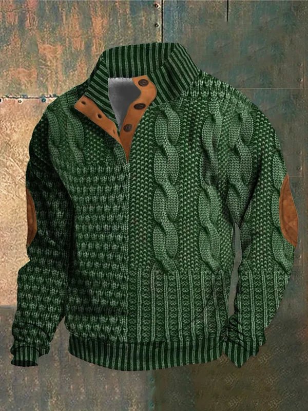 Heiko | Printed Heating Sweater