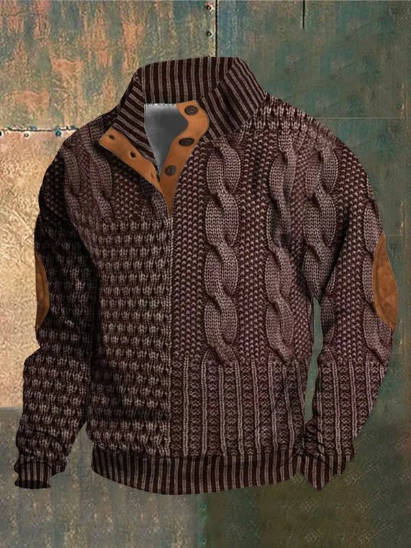 Heiko | Printed Heating Sweater