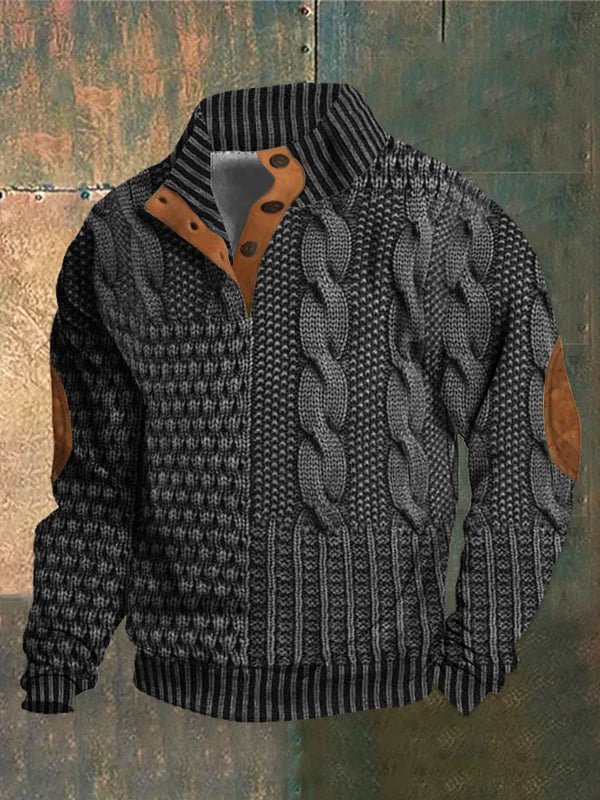Heiko | Printed Heating Sweater