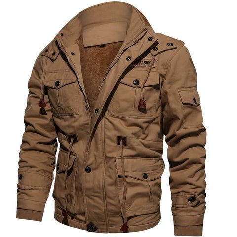Laurens™ | Stylish and Comfortable Men's Jacket with Detachable Hood