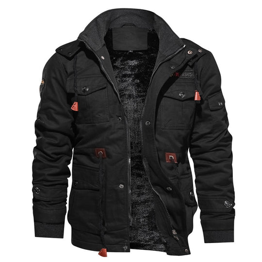 Laurens™ | Stylish and Comfortable Men's Jacket with Detachable Hood