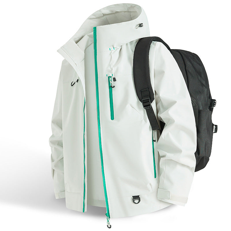 DriftEdge - Waterproof Hiking Jacket with Zipper