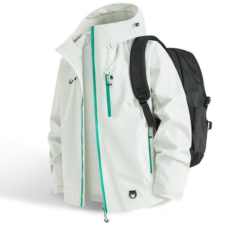 DriftEdge - Waterproof Hiking Jacket with Zipper