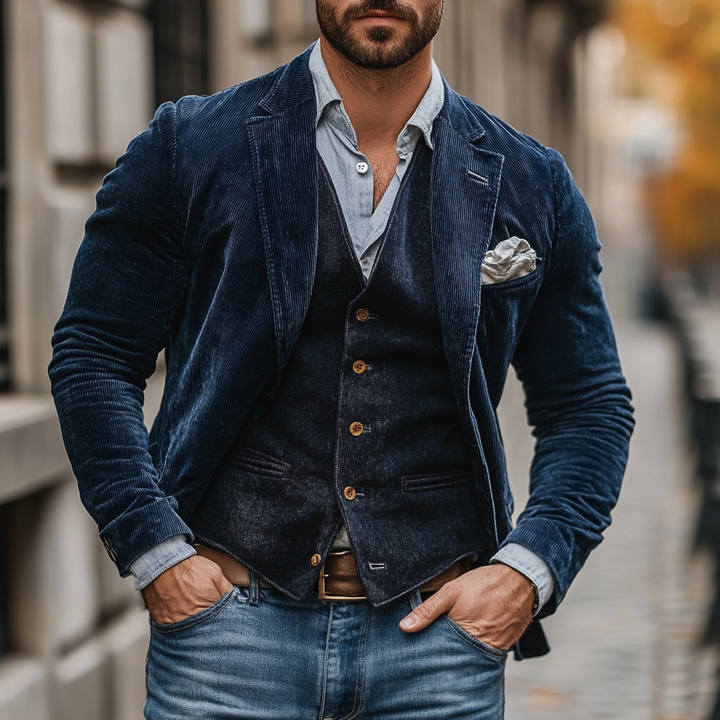 Patricio Classic Blazer and Waistcoat