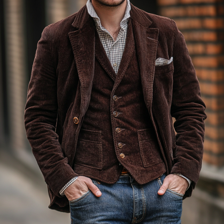 Patricio Classic Blazer and Waistcoat
