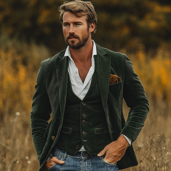 Patricio Classic Blazer and Waistcoat