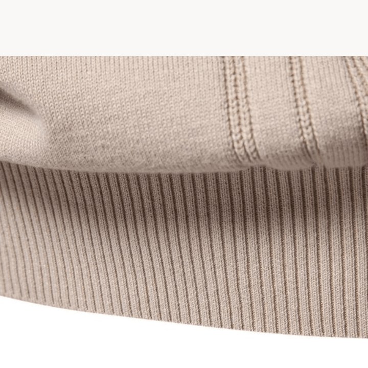 Gabriel | Men's Sweater with Check Design